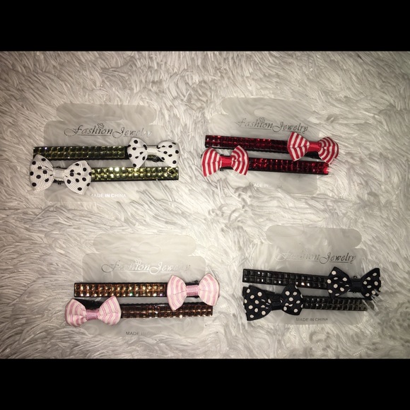 Accessories - New bow hair clips Accessories - New bow hair clips